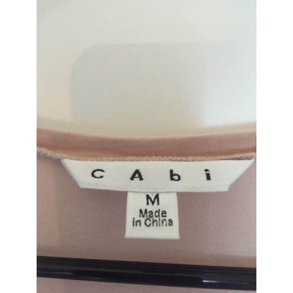 CAbi Cameo Beige Jersey Stretch Ruffle Flutter - Picture 7 of 8